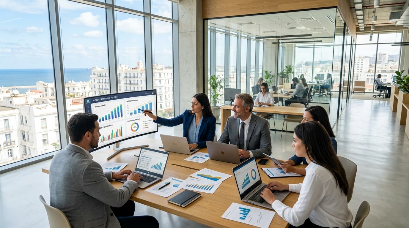 Espace de travail Algoriz ERP